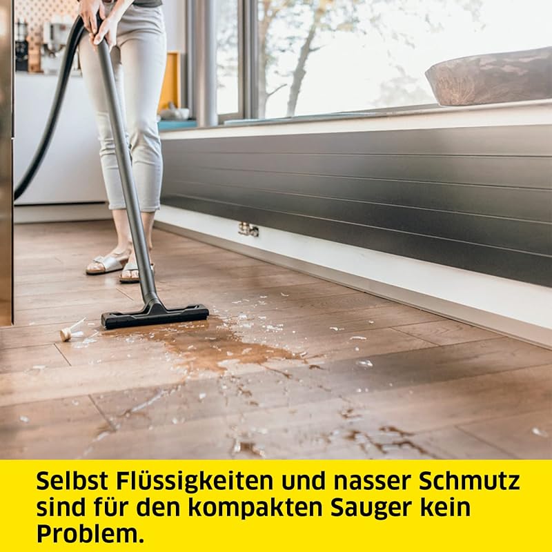 Nass-/Trockensauger WD 2 Plus V-12/4/18/C, Kunststoffbehälter: 12 l