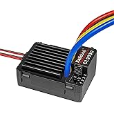 Radiolink CL9030 ESC 90A Brushed (2-4S) Waterproof Built-in BEC 5A Selectable 5.5V/7.5V for 1/10 RC Truck Crawlers Tanks Cars