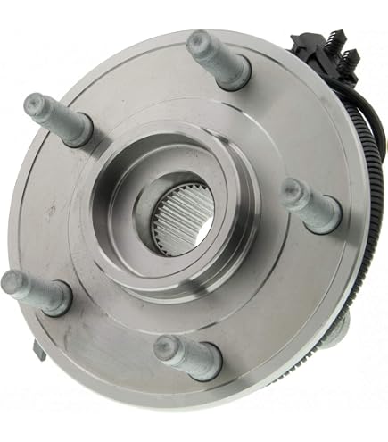 TRQ Wheel Hub & Bearing Assembly Set - 4 Piece Kit For 2005-2010 Cadillac STS AWD