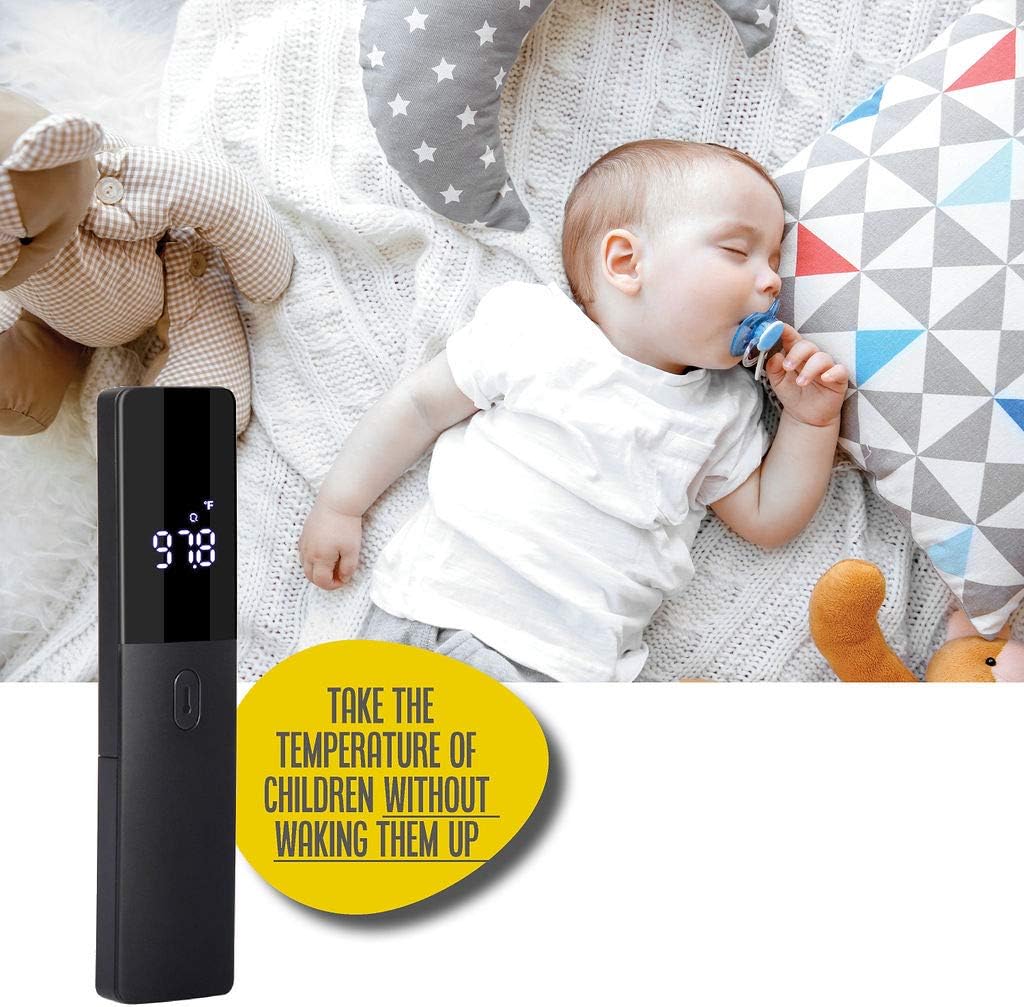Infrared Thermometer - No Touch Thermometer - Digital Thermometer for Baby Thermometer or Adult Thermometer & Kids - Forehead Thermometer - 2 in 1 Dual Mode: Health & Personal Care