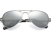 Pro Acme Classic Polarized Aviator Sunglasses 100% UV Protection, 52mm 58mm 63mm