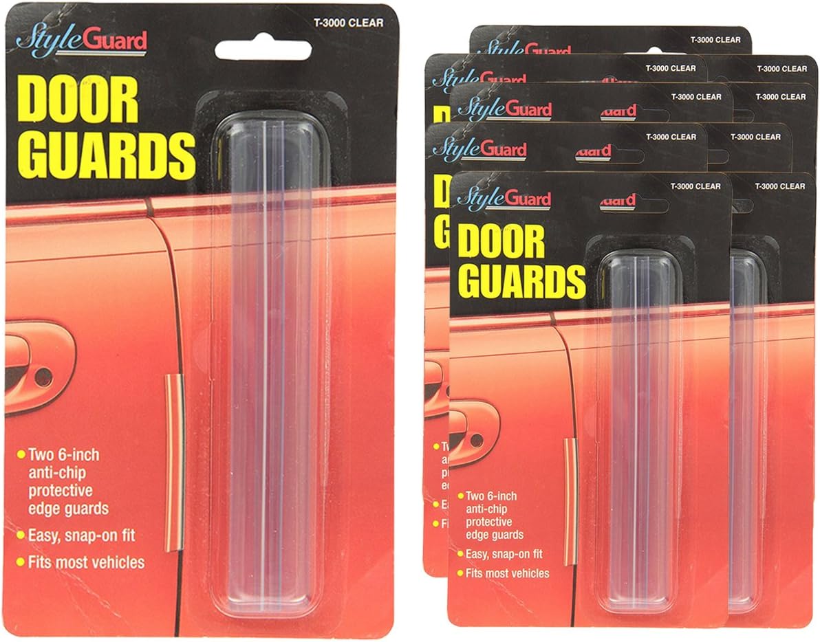 Cowles Clear Stick-On Door Guards - 10 Pack