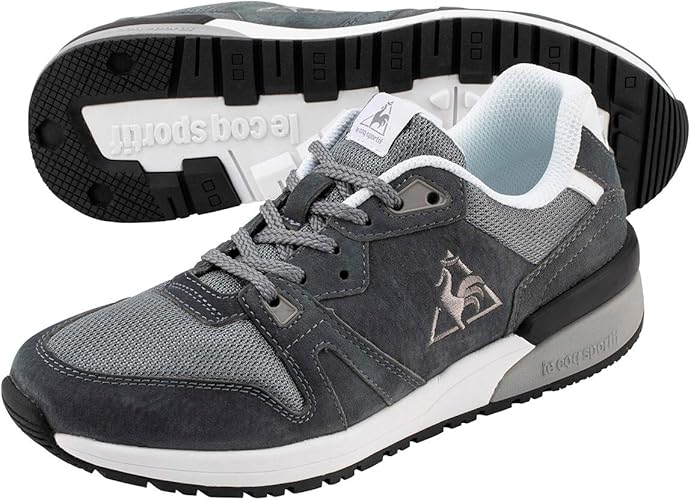 Amazon ルコック スポルティフ Le Coq Sportif ブローニュ Sd スニーカー Boulogne Sd グレー Ql1pjc14gy スニーカー