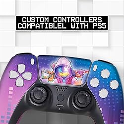 BABY CUDDLE BOX Neon Abyss Custom PS-5 Controller