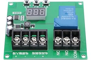 LIEBEWH DC Current Detection Relay Module 0-30A with Overcurrent Protection