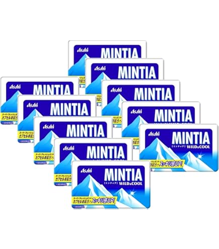 Amazon.com : Mintia Assortment 0.2oz 2Types × 5pcs Japanese Tablet