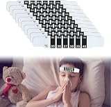 nllkii 10 Pcs Forehead Thermometer Strips Reusable Quick Read Fever view 1