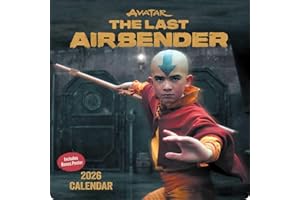 Avatar: The Last Airbender Netflix Series 2026 Wall Calendar with Bonus Poster