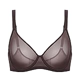 DELIMIRA Women's Cosnufy Sheer Mesh Bra Full