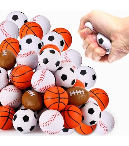 86-Piece Soccer Party Favors Kit - Stress Balls, Bracelets, Scrunchies, Stickers, Foam Balls For Kids Birthday - View #7