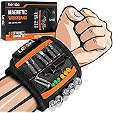 Lenski Gifts for Men, Magnetic Wristband Tool Belts for Men, Anniversary Gifts for Him,Wrist Magnetic Screw Holder with Stron