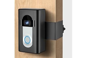 Satisure Anti-Theft Video Doorbell Mount Compatible with Ring/Blink Video Doorbell 1/2/3/3 Plus/4/Pro/2021(2020 Release) , Adjustable No-Drill Mounting Bracket Wedge Holder Accessories for Home