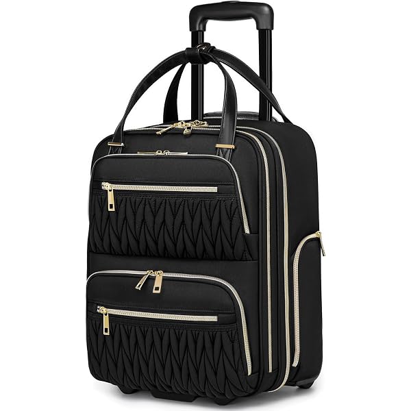 Amazon.com | Nicole Lee Nikky 21-Inch Hardcase Luggage, 360