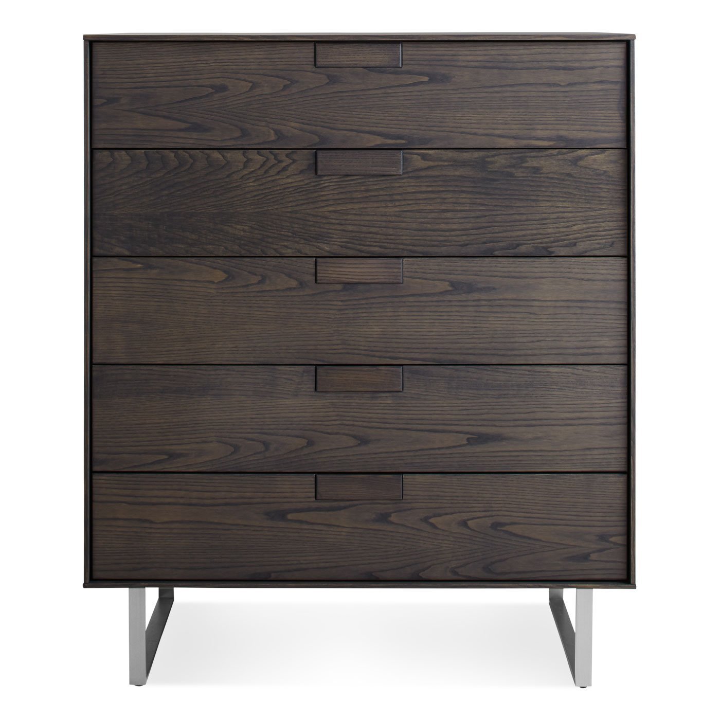 ball dresses navy blue Blu Dot | Clad 6 Drawer Dresser | Walnut / Oblivion main image 1