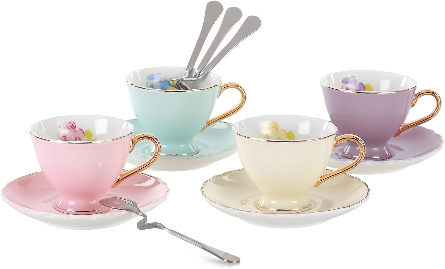 Jusalpha Porcelain Coffee Bar Espresso SMALL Cups and