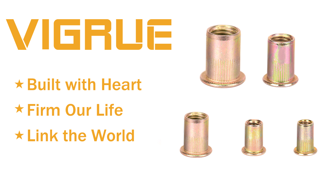 6 VIGRUE+Stainless+Nutserts+Threaded+Assortment