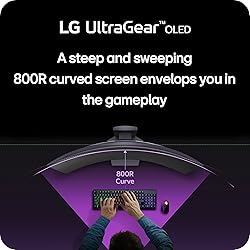 LG 39GS95QE Ultragear OLED Curved Gaming Monitor