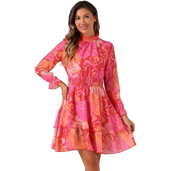 Ted Baker Women's Akemi Mini Wrap Dress, Orange at Amazon