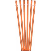 Tiki Tumblers Reusable Drinking Straws 6 Piece | BPA Free | Fits Tervis, Signature & Other Tumbler Brands Straws