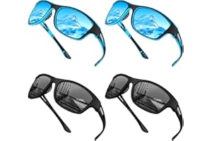 WFEANG Polarized Sports Sunglasses for Men Women Men Sunglasses Polarized UV Protection