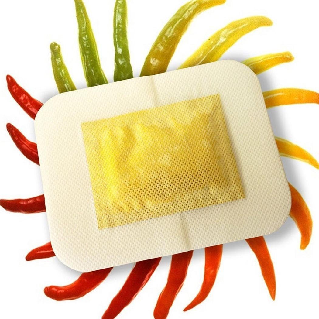 Halffle Detox Foot Pad Organic Herbal Detoxify Toxins Cleansing Patches Health Care Foot Creams & Lotions 5 Pcs