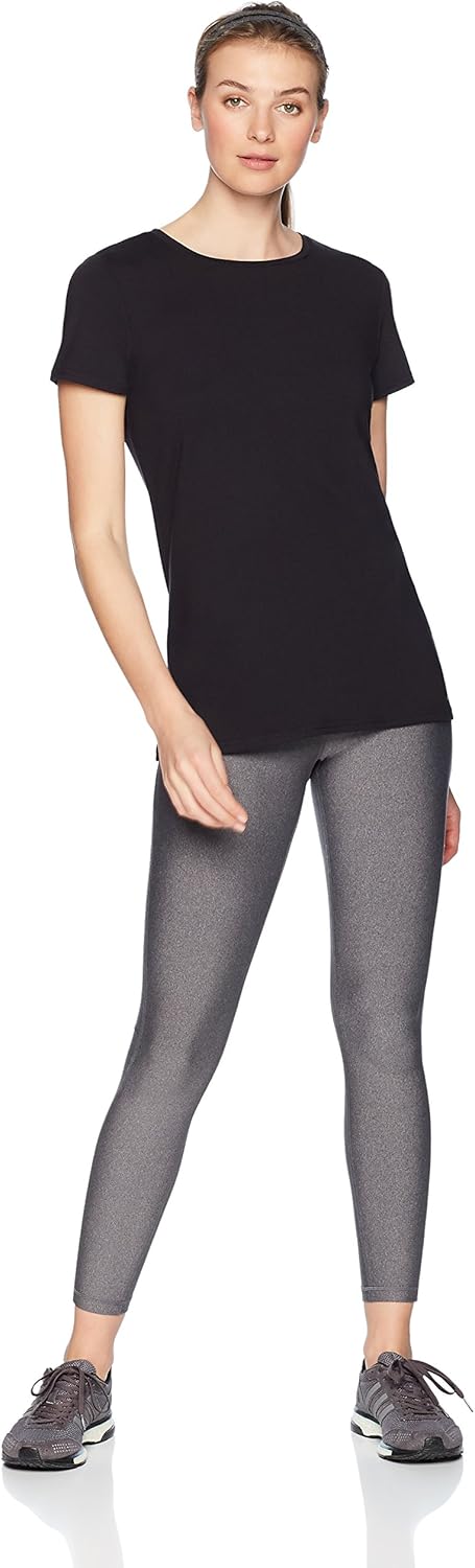  Essentials Women's 2-Pack Tech Stretch Short-Sleeve Crewneck T-Shirt: Clothing