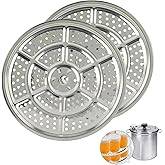 FONLLAM 2Pack Stainless Steel Canner Rack - 11-Inch Pressure Cooker Rack for Pressure Canner - Compatible with Presto, All-Am