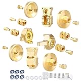 AllinRC SCX24 Brass Upgrades Set Steering Knuckles