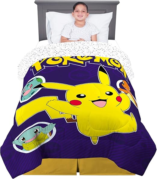 pokemon bed set twin