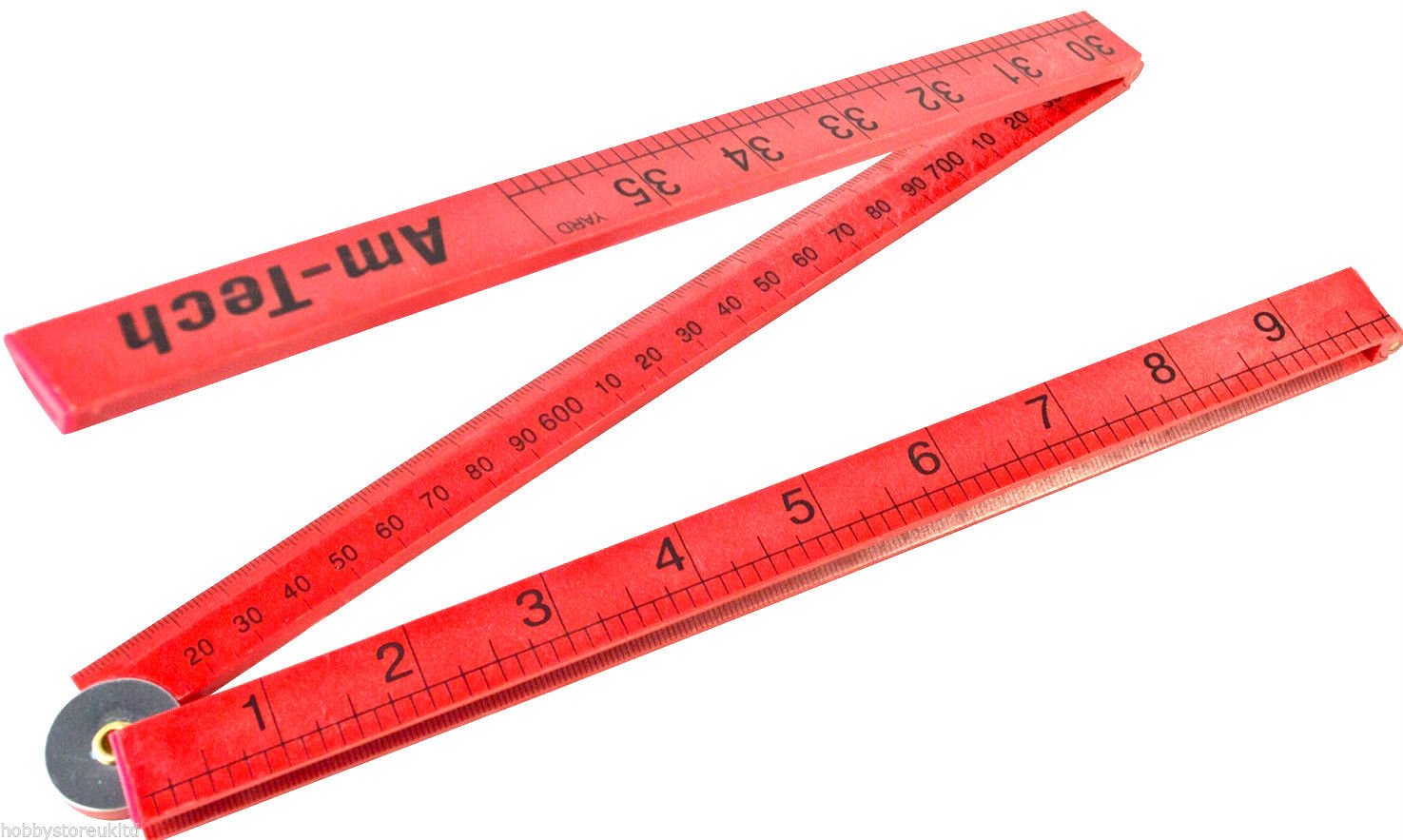 Yard Stick Folding Ruler Plastic Ruler Rule Measure Metre Ruler 1m 3ft