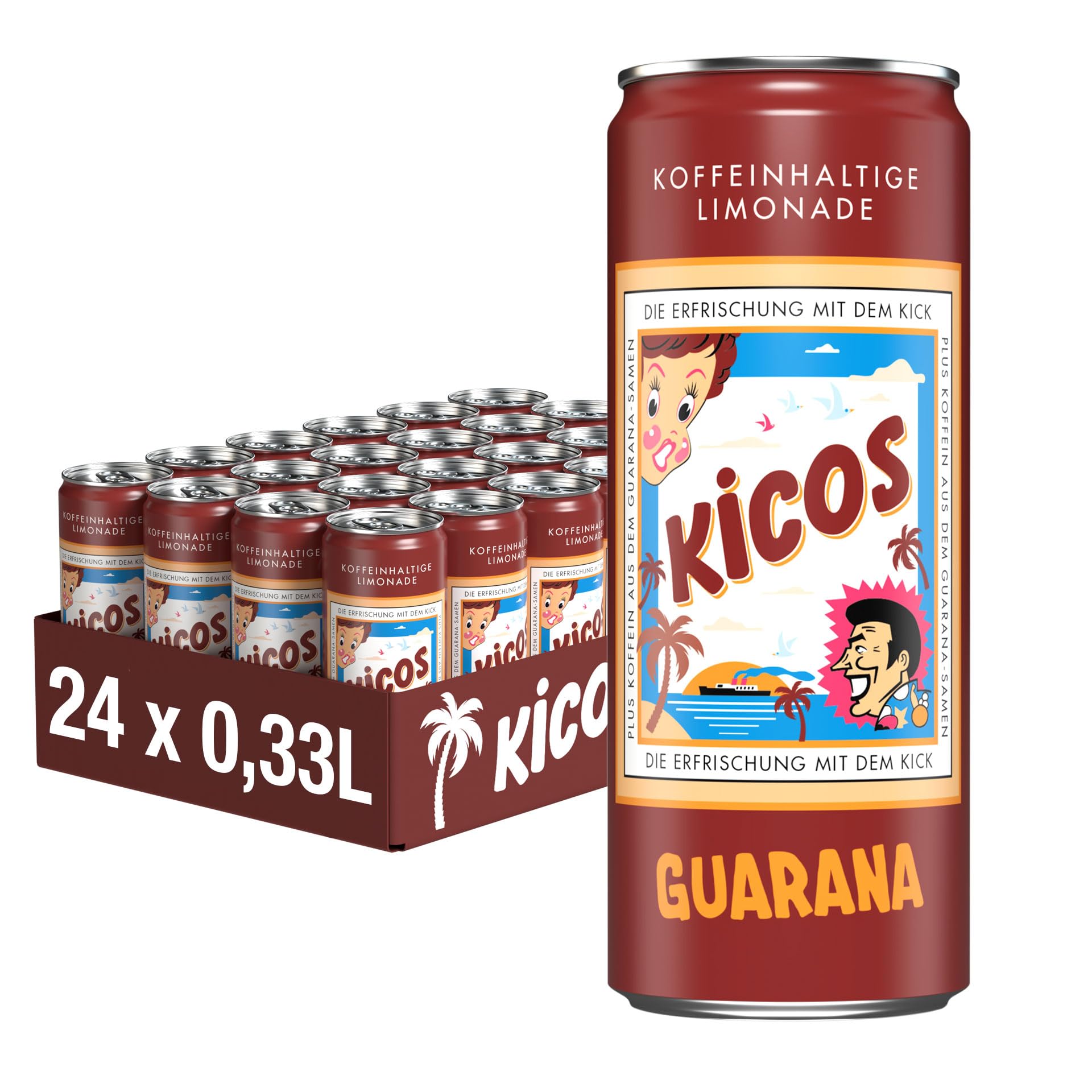 Kicos Guarana, EINWEG 24 x 330 ml