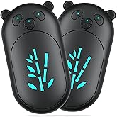 ‎Hand Warmers 2 Pack,Hand Warmers Rechargeable 6000mAh 20Hrs Long Safe Heat AI Smart Chips,Portable Pocket Heater,Gifts for Birthday,Outdoor,Golf,Hunting,Camping Accessories