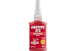 Loctite 88442 Red 272 High Temperature/Strength Thread Locker, 50 mL Bottle
