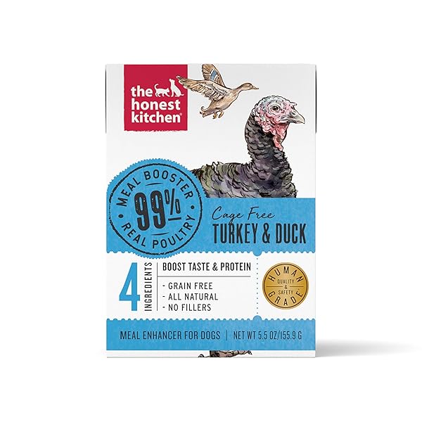 THE HONEST KITCHEN 99% MEAT PROTEIN BOOSTERS VARIETY 3-PACK, 5.5 OZ X3