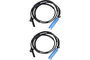 HOFQDD 2Pcs ABS Anti Lock Brake Wheel Speed Sensor Rear Left&Right Fit for BMW 325i 325xi 328i 328xi 330i 330xi 335i 335xi 34526764859
