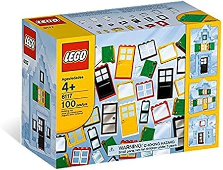 Amazon レゴ Lego 基本セット ブロック ドアと窓セット 6117 ブロック おもちゃ