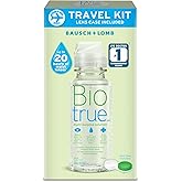 Contact Lens Solution by Biotrue, Multi-Purpose Solution for Soft Contact Lenses, Travel Kit, 60 mL