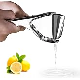 Lemon Squeezer, Stainless Steel Lemon Juicer, Manual Juicer | Manual Juicer for Lemon Citrus Lime Orange, Handheld citrus Squeezer, Heavy Duty, Exprimidor De Limones