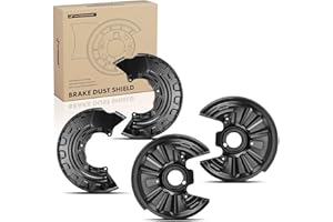 A-Premium Front and Rear Driver and Passenger Side Brake Dust Shield Compatible with Select Volkswagen Models - Golf 2013 201