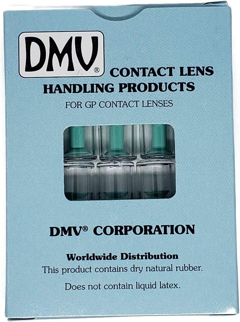 DMV Ultra Hard Contact Lens Remover (Green, 10 Pack
