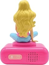 Lexibook Barbie Nightlight Alarm Clock RL800BB Pink view 2
