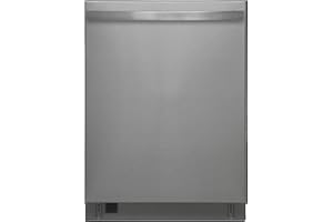 Kenmore 24" Built-In Dishwasher - UltraWash Plus, EasyFlex Third Rack, TurboDry, SmartWash & Reach-Thru Handle - 15 Place Settings - 45 DBA - ENERGY STAR Certified - Stainless Steel