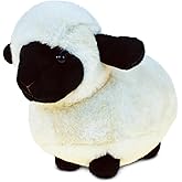 DolliBu Valais Blacknose Sheep Super Soft Stuffed Animal, Cute Realistic Stuffed Animals for Girls. Boys and Adults Animal Gifts, Kids Nursery Décor for Newborn - 8.5 Inch