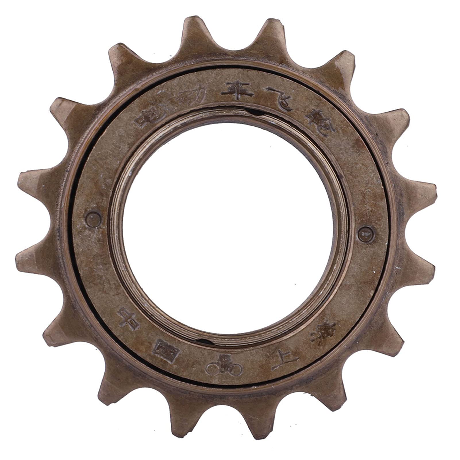 Bicycle Fixed Sprocket, 16 Teeth Bicycle Sprocket, Durable Freewheel Cassette Sprocket, One-Speed 16t Bicycle Replacement Accessory, for Ordinary Bicycle Bicycle Sprocket