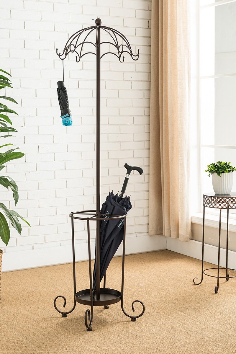 Best Coat Rack With Umbrella Holder