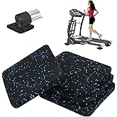 Treadmill Mat, Exercise Equipment Mat with High Density Rubber for Hardwood Floors and Carpet Protection