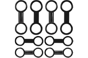 Weewooday Scuba Diving Snorkel Keeper Silicone Snorkel Clip for Mask Strap Keeper Lock Kit, Dive Mask Strap Tube Holder Retainer Universal Plastic Attachment Replacement Gear Accessories