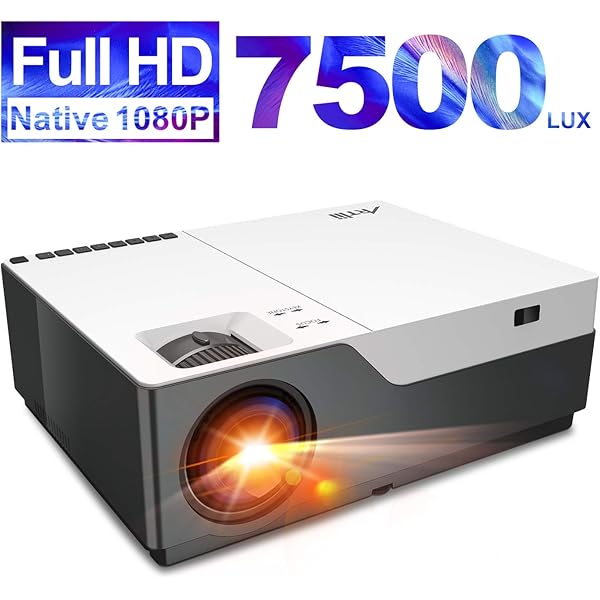 Proyector Full HD 1080P, LUXIMAGEN HD520 (2020 NUEVO), Proyector ...