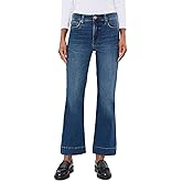 KUT from the Kloth Kelsey High-Rise Fab Ab Ankle Flare in Cool