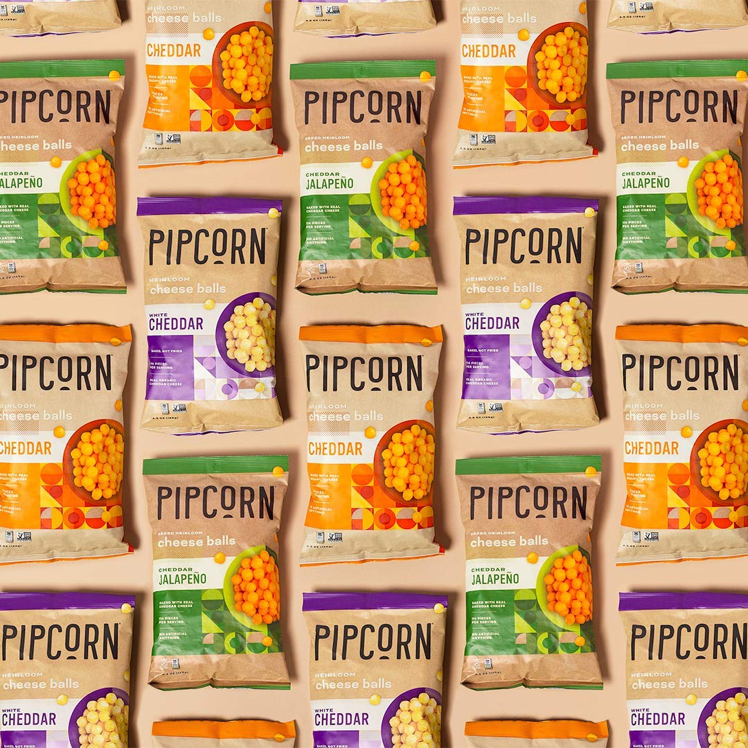 Mua Pipcorn Heirloom Cheese Balls - Variety Pack (3 Pack of 4.5oz Bags ...
